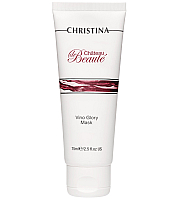 Christina Сhateau de Beaute Vino Glory Mask - Маска для моментального лифтинга на основе экстрактов винограда, 75 мл